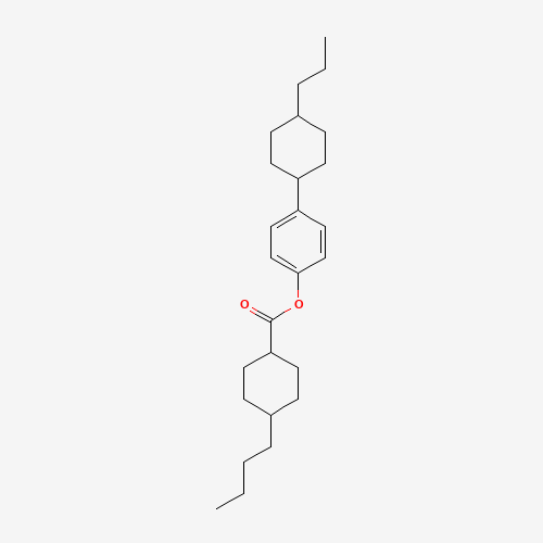 [4-(4-propylcyclohexyl)phenyl] 4-butylcyclohexane-1-carboxylate (CAS: 84540-35-2) - Related Chemical Product