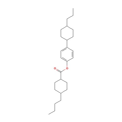 [4-(4-propylcyclohexyl)phenyl] 4-butylcyclohexane-1-carboxylate (CAS: 84540-35-2) - Related Chemical Product