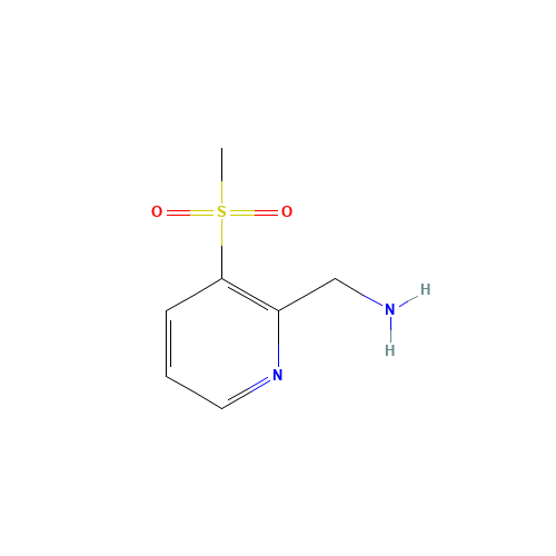 (3-methylsulfonylpyridin-2-yl)methanamine (CAS: 342816-35-7) - Related Chemical Product