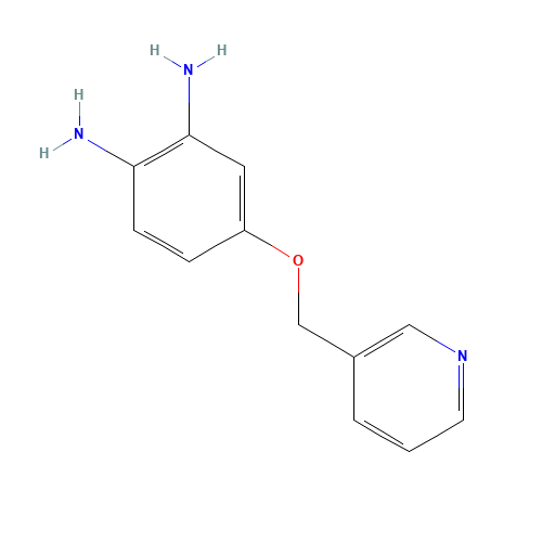4-(pyridin-3-ylmethoxy)benzene-1,2-diamine (CAS: 388594-36-3) - Related Chemical Product