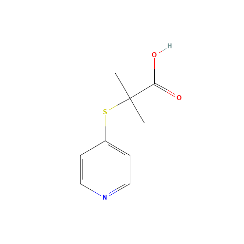 2-methyl-2-pyridin-4-ylsulfanylpropanoic acid (CAS: 125305-75-1) - Related Chemical Product