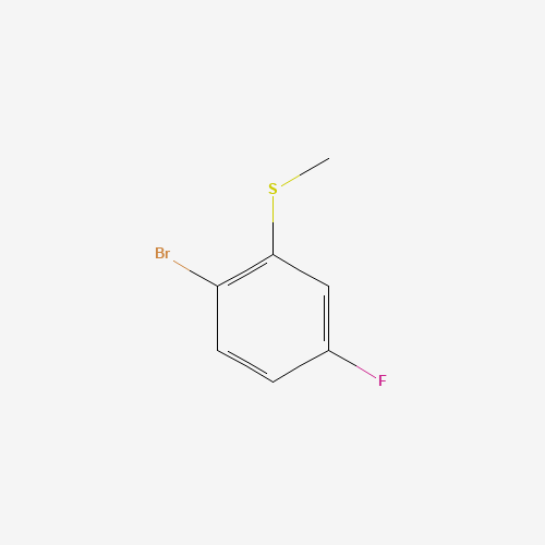 1-bromo-4-fluoro-2-methylsulfanylbenzene (CAS: 147460-43-3) - Related Chemical Product