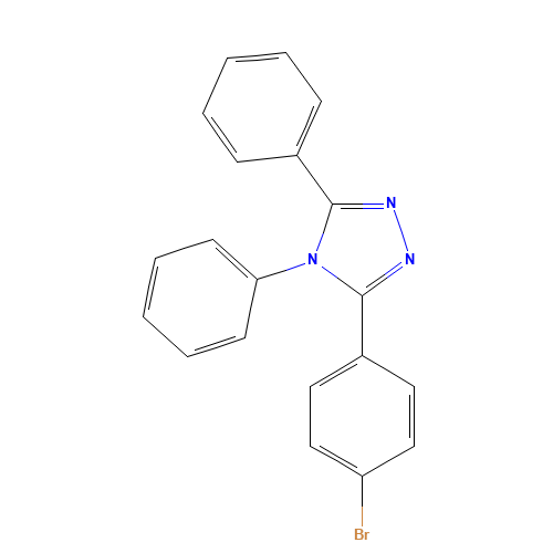 3-(4-bromophenyl)-4,5-diphenyl-1,2,4-triazole (CAS: 332848-71-2) - Related Chemical Product