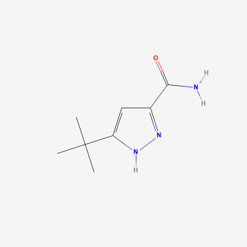 5-tert-butyl-1H-pyrazole-3-carboxamide (CAS: 1240311-64-1) - Related Chemical Product