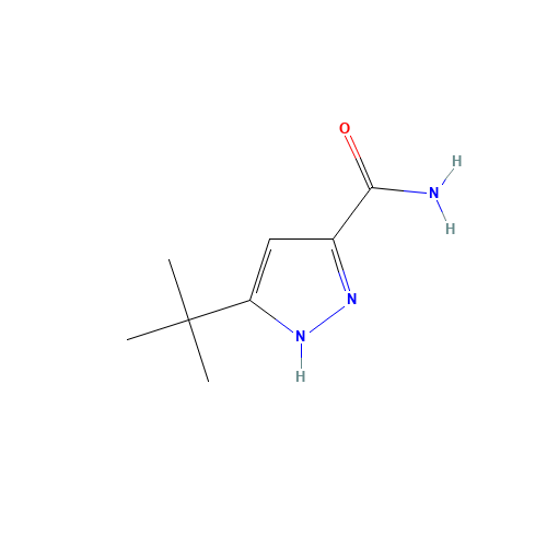 5-tert-butyl-1H-pyrazole-3-carboxamide (CAS: 1240311-64-1) - Related Chemical Product