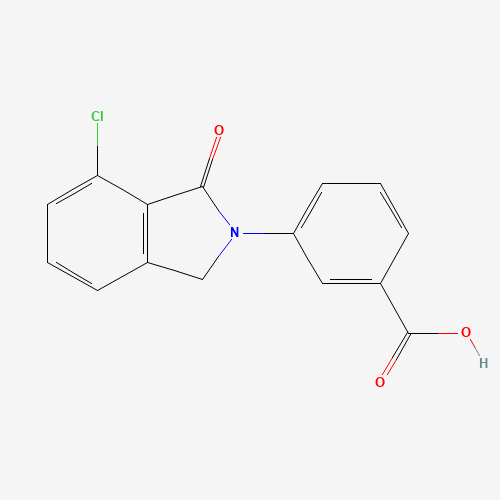 3-(4-chloro-3-oxo-1H-isoindol-2-yl)benzoic acid (CAS: 1044921-12-1) - Related Chemical Product