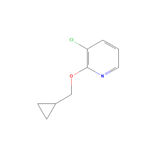 3-chloro-2-(cyclopropylmethoxy)pyridine (CAS: 1355068-47-1) - Related Chemical Product