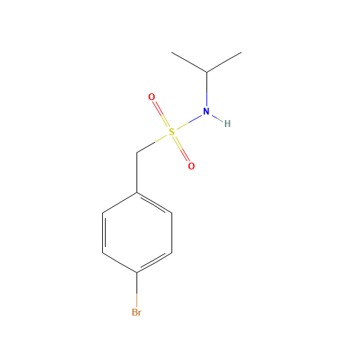 1-(4-bromophenyl)-N-propan-2-ylmethanesulfonamide (CAS: 950227-44-8) - Related Chemical Product