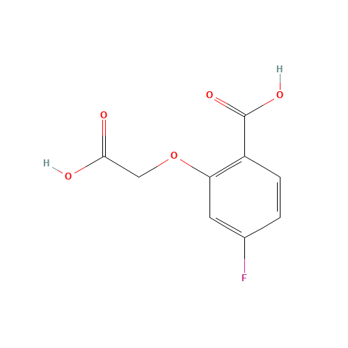 2-(carboxymethoxy)-4-fluorobenzoic acid (CAS: 1272756-12-3) - Related Chemical Product