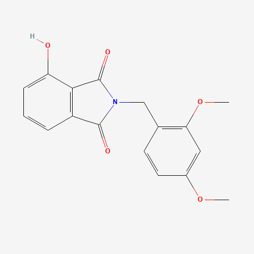 2-[(2,4-dimethoxyphenyl)methyl]-4-hydroxyisoindole-1,3-dione (CAS: 912999-90-7) - Related Chemical Product