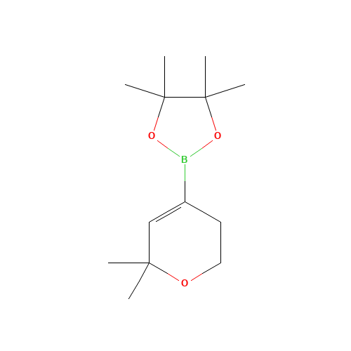2-(6,6-dimethyl-2,3-dihydropyran-4-yl)-4,4,5,5-tetramethyl-1,3,2-dioxaborolane (CAS: 1335514-72-1) - Related Chemical Product