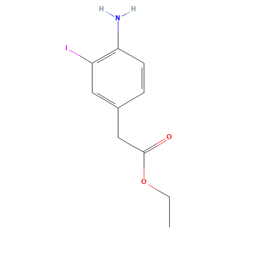 ethyl 2-(4-amino-3-iodophenyl)acetate (CAS: 405267-73-4) - Related Chemical Product