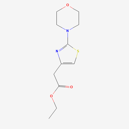 ethyl 2-(2-morpholin-4-yl-1,3-thiazol-4-yl)acetate (CAS: 329906-01-6) - Related Chemical Product