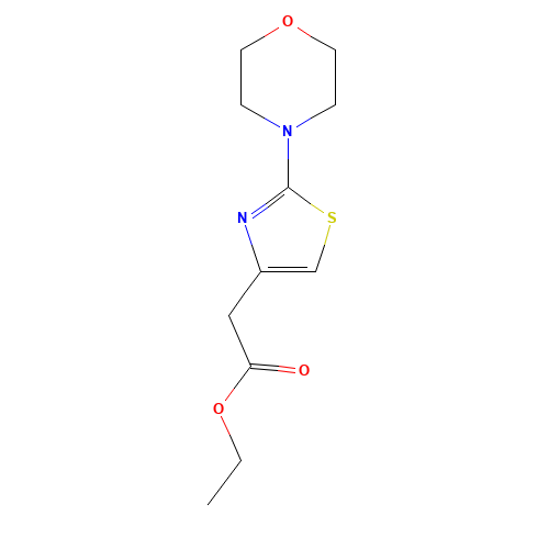 ethyl 2-(2-morpholin-4-yl-1,3-thiazol-4-yl)acetate (CAS: 329906-01-6) - Related Chemical Product