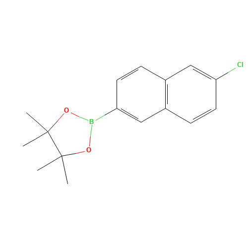 2-(6-chloronaphthalen-2-yl)-4,4,5,5-tetramethyl-1,3,2-dioxaborolane (CAS: 870822-85-8) - Related Chemical Product