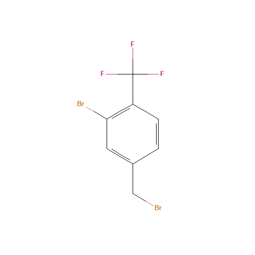 2-bromo-4-(bromomethyl)-1-(trifluoromethyl)benzene (CAS: 372120-77-9) - Related Chemical Product