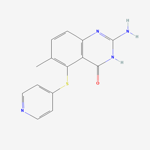 2-amino-6-methyl-5-pyridin-4-ylsulfanyl-1H-quinazolin-4-one (CAS: 147149-76-6) - Related Chemical Product