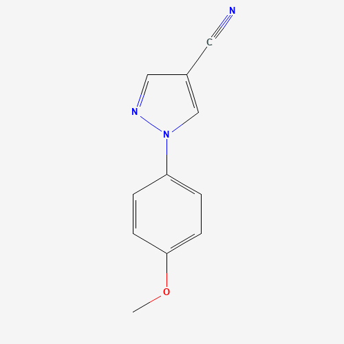 1-(4-methoxyphenyl)pyrazole-4-carbonitrile (CAS: 118718-59-5) - Related Chemical Product