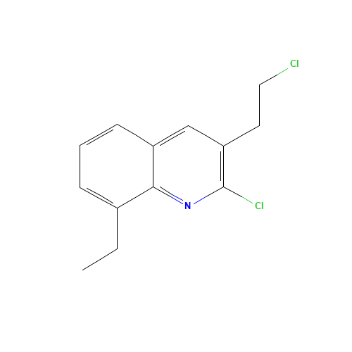 2-chloro-3-(2-chloroethyl)-8-ethylquinoline (CAS: 948294-57-3) - Related Chemical Product