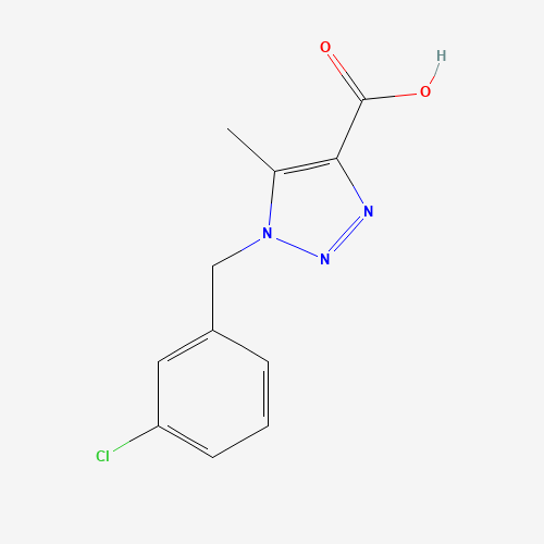 1-[(3-chlorophenyl)methyl]-5-methyltriazole-4-carboxylic acid (CAS: 1111881-66-3) - Related Chemical Product