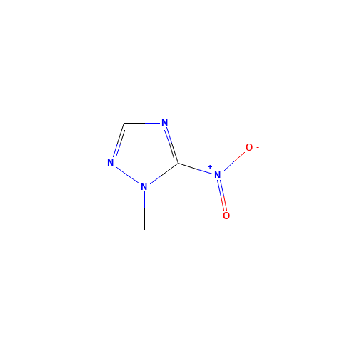 1-methyl-5-nitro-1,2,4-triazole (CAS: 26621-29-4) - Chemical Structure and Molecular Formula 