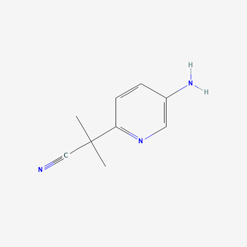 2-(5-aminopyridin-2-yl)-2-methylpropanenitrile (CAS: 1226776-95-9) - Related Chemical Product