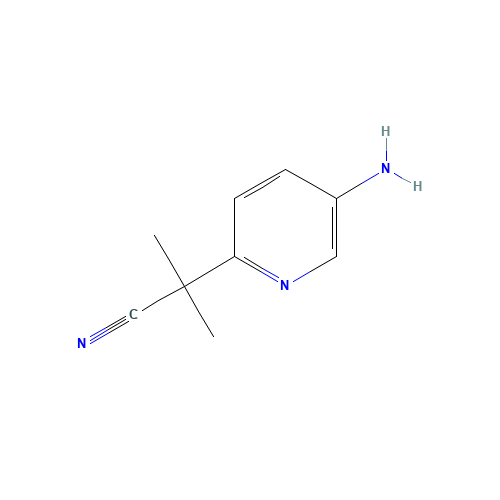 2-(5-aminopyridin-2-yl)-2-methylpropanenitrile (CAS: 1226776-95-9) - Related Chemical Product