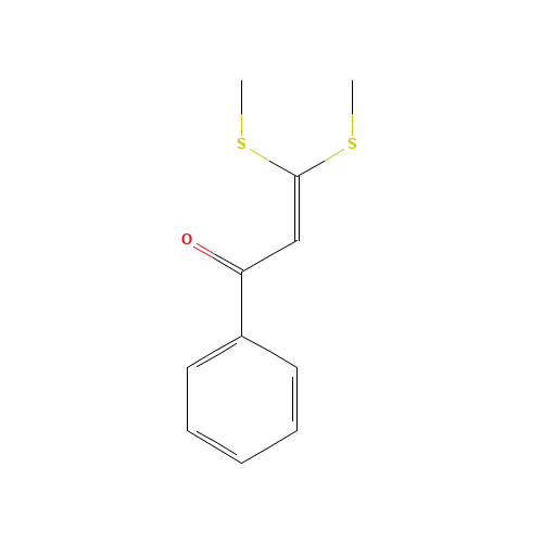 3,3-bis(methylsulfanyl)-1-phenylprop-2-en-1-one (CAS: 13636-88-9) - Related Chemical Product