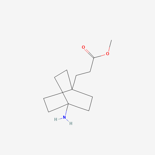 methyl 3-(4-amino-1-bicyclo[2.2.2]octanyl)propanoate (CAS: 1544665-46-4) - Related Chemical Product