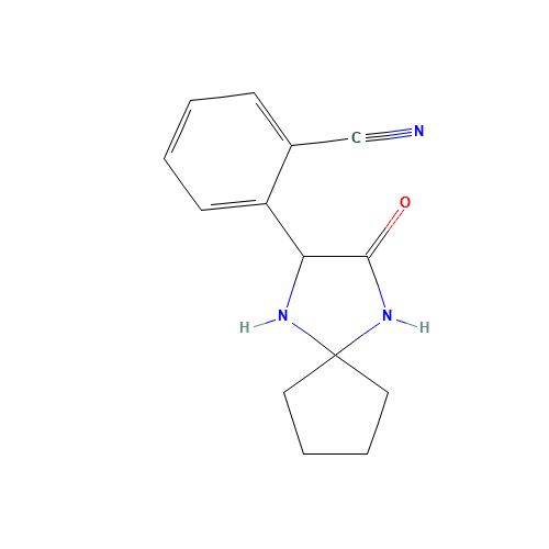 2-(3-oxo-1,4-diazaspiro[4.4]nonan-2-yl)benzonitrile (CAS: 1272755-94-8) - Related Chemical Product