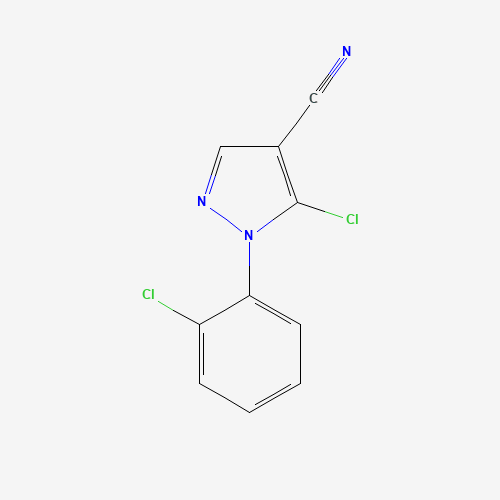 5-chloro-1-(2-chlorophenyl)pyrazole-4-carbonitrile (CAS: 102996-34-9) - Related Chemical Product