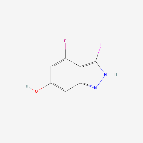 4-fluoro-3-iodo-1,2-dihydroindazol-6-one (CAS: 887569-29-1) - Related Chemical Product