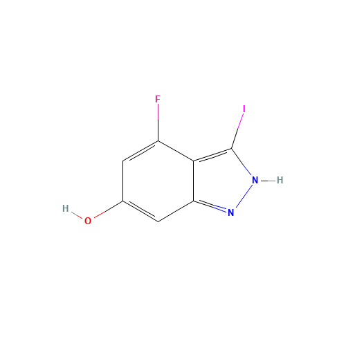 4-fluoro-3-iodo-1,2-dihydroindazol-6-one (CAS: 887569-29-1) - Related Chemical Product