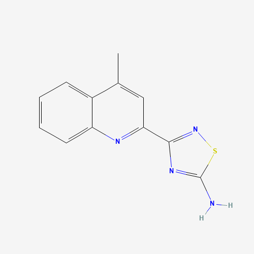 3-(4-methylquinolin-2-yl)-1,2,4-thiadiazol-5-amine (CAS: 1179362-23-2) - Related Chemical Product