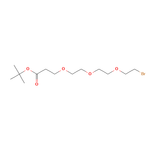 tert-butyl 3-[2-[2-(2-bromoethoxy)ethoxy]ethoxy]propanoate (CAS: 782475-37-0) - Related Chemical Product