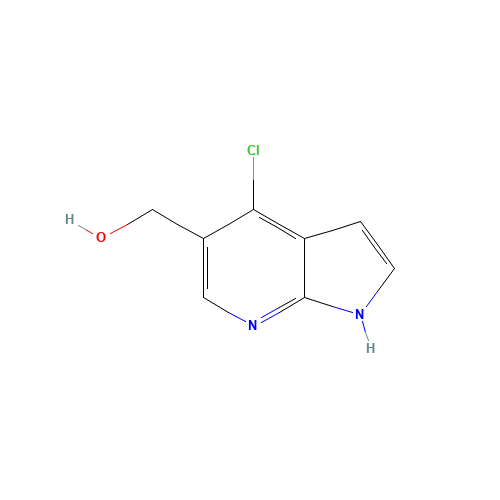 (4-chloro-1H-pyrrolo[2,3-b]pyridin-5-yl)methanol (CAS: 1015610-07-7) - Related Chemical Product