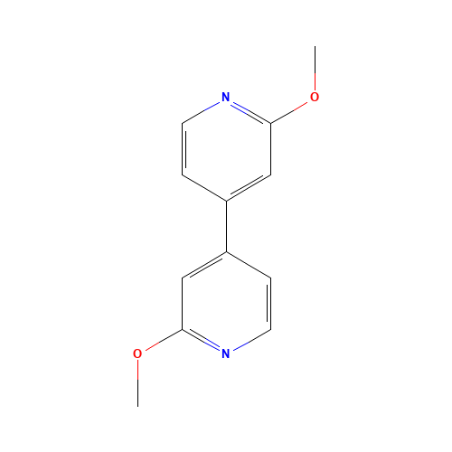 2-methoxy-4-(2-methoxypyridin-4-yl)pyridine (CAS: 142929-11-1) - Chemical Structure and Molecular Formula 