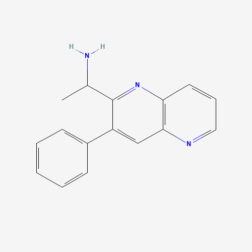 1-(3-phenyl-1,5-naphthyridin-2-yl)ethanamine (CAS: 1312605-81-4) - Related Chemical Product