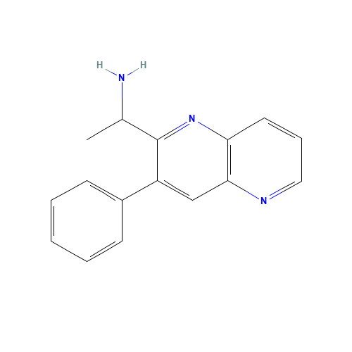 1-(3-phenyl-1,5-naphthyridin-2-yl)ethanamine (CAS: 1312605-81-4) - Related Chemical Product