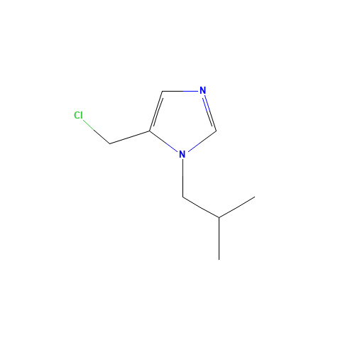 5-(chloromethyl)-1-(2-methylpropyl)imidazole (CAS: 781599-92-6) - Related Chemical Product