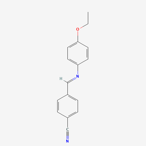 4-[(4-ethoxyphenyl)iminomethyl]benzonitrile (CAS: 34128-02-4) - Related Chemical Product