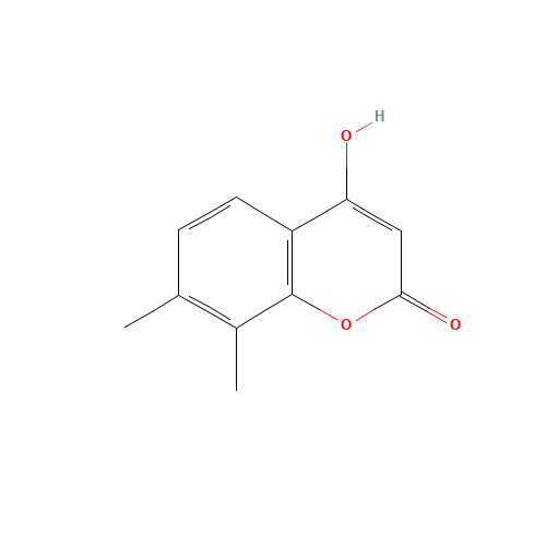 4-hydroxy-7,8-dimethylchromen-2-one (CAS: 55004-75-6) - Related Chemical Product