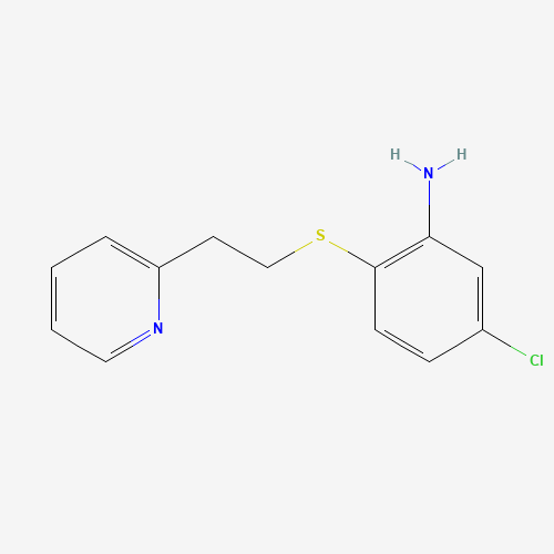 5-chloro-2-(2-pyridin-2-ylethylsulfanyl)aniline (CAS: 1184066-86-1) - Related Chemical Product