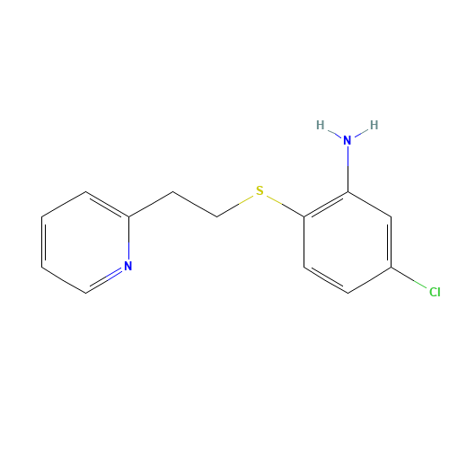 5-chloro-2-(2-pyridin-2-ylethylsulfanyl)aniline (CAS: 1184066-86-1) - Related Chemical Product
