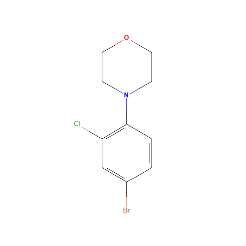 4-(4-bromo-2-chlorophenyl)morpholine (CAS: 1272756-07-6) - Related Chemical Product