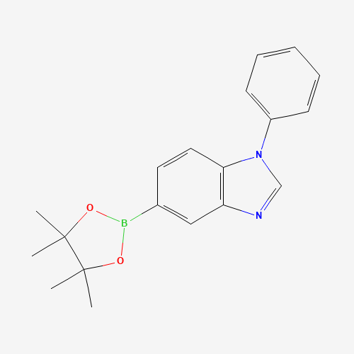 1-phenyl-5-(4,4,5,5-tetramethyl-1,3,2-dioxaborolan-2-yl)benzimidazole (CAS: 260258-93-3) - Related Chemical Product