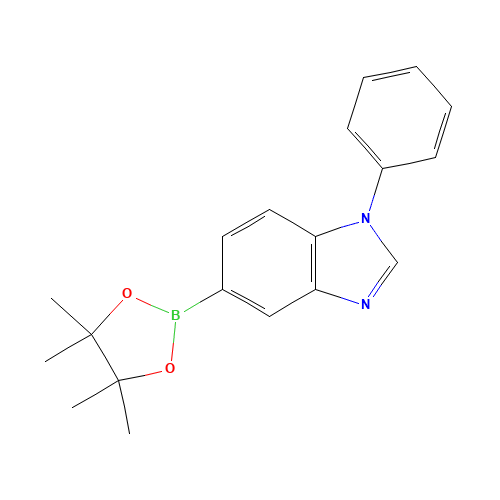 1-phenyl-5-(4,4,5,5-tetramethyl-1,3,2-dioxaborolan-2-yl)benzimidazole (CAS: 260258-93-3) - Related Chemical Product