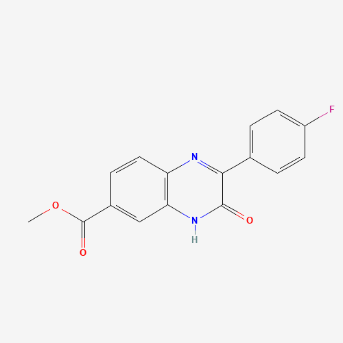 methyl 2-(4-fluorophenyl)-3-oxo-4H-quinoxaline-6-carboxylate (CAS: 1383701-47-0) - Related Chemical Product