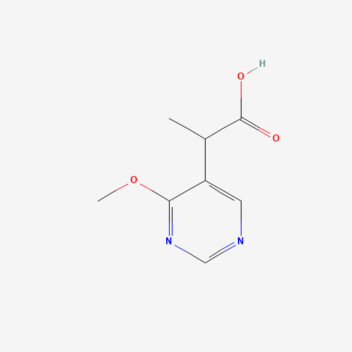 2-(4-methoxypyrimidin-5-yl)propanoic acid (CAS: 1190392-37-0) - Related Chemical Product