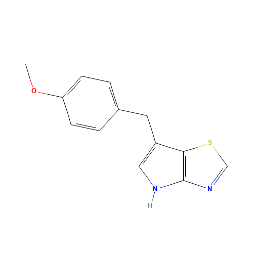 6-[(4-methoxyphenyl)methyl]-4H-pyrrolo[2,3-d][1,3]thiazole (CAS: 1312363-23-7) - Related Chemical Product